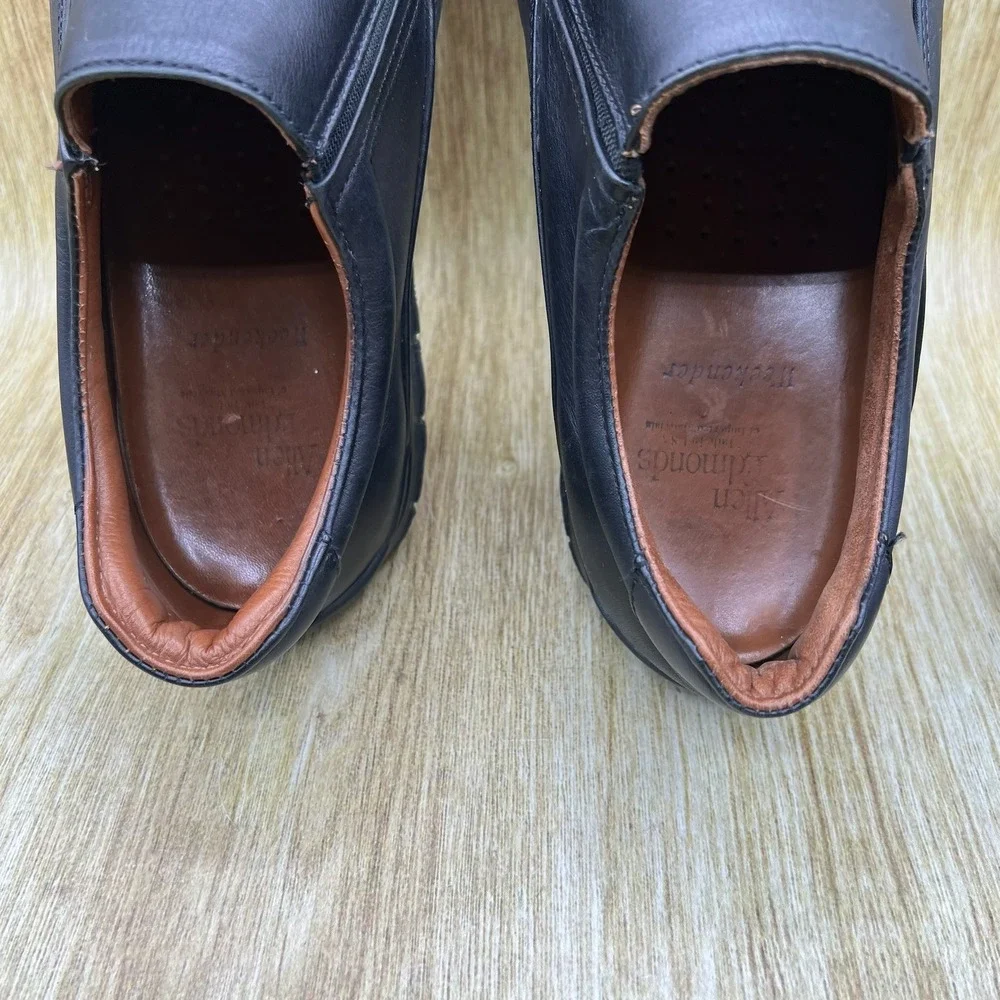 Allen‎ Edmonds Weekender Loafers Men's Size 13 D Black Leather Slip On 8783